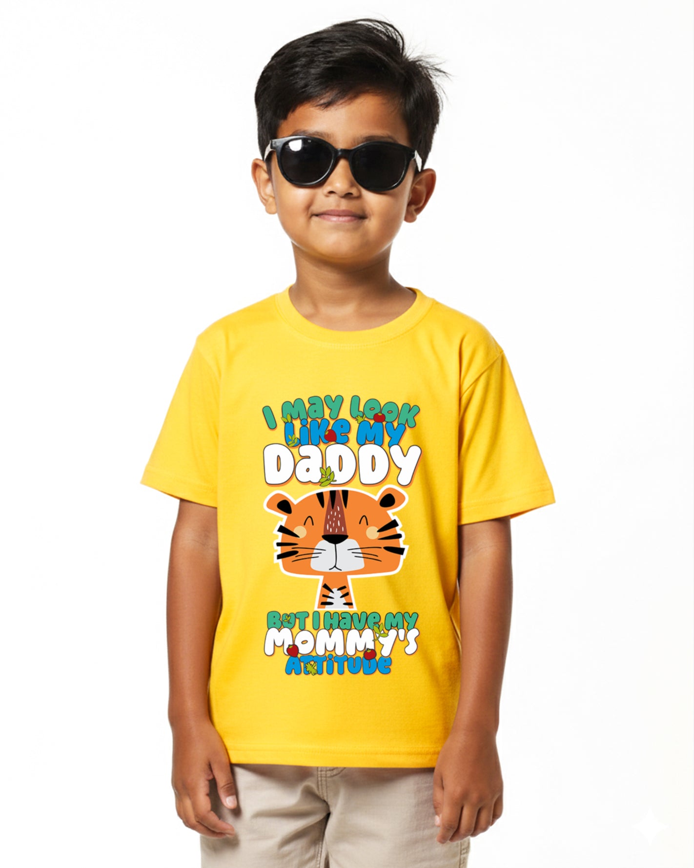 Kids Cotton T-Shirt for Boys “I May Look Like”